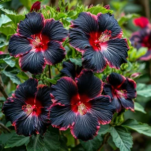 Гибискус садовый Файер Дэнсер купить по цене от 450р. в интернет-магазине «Посадика» с доставкой почтой в в Петропавловск-Камчатскийе и по всей России – [изображение №1].