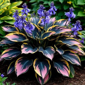 Хоста Пайн Эхо купить по цене от 699р. в интернет-магазине «Посадика» с доставкой почтой в в Петропавловск-Камчатскийе и по всей России – [изображение №1].